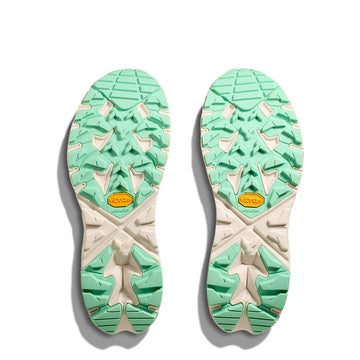 Hoka Womens Anacapa Breeze Low Trainer Alabaster / Mint Fluorite - Parasol Store