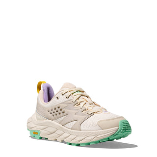 Hoka Womens Anacapa Breeze Low Trainer Alabaster / Mint Fluorite - Parasol Store