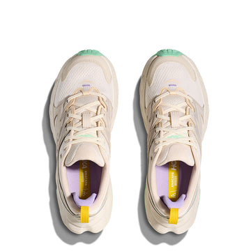 Hoka Womens Anacapa Breeze Low Trainer Alabaster / Mint Fluorite - Parasol Store