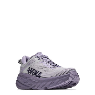 Hoka Womens Bondi 7 Trainer Stardust / Mellow Lilac