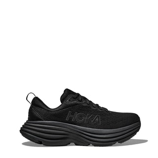 Hoka Womens Bondi 8 Trainer Black / Black - Parasol Store