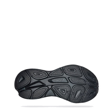 Hoka Womens Bondi 8 Trainer Black / Black - Parasol Store