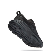 Hoka Womens Bondi 8 Trainer Black / Black - Parasol Store