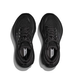 Hoka Womens Bondi 8 Trainer Black / Black - Parasol Store