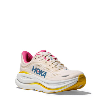 Hoka Womens Bondi 9 Trainer Alabaster / Birch - Parasol Store