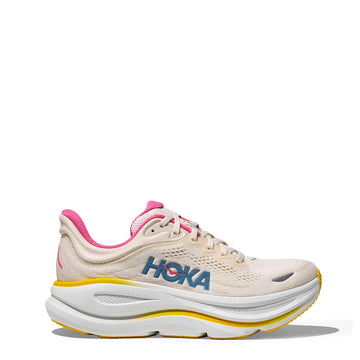 Hoka Womens Bondi 9 Trainer Alabaster / Birch - Parasol Store