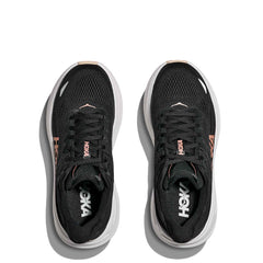 Hoka Womens Bondi 9 Trainer Black / Rose Gold - Parasol Store