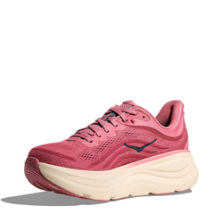 Hoka Womens Bondi 9 Trainer Lingonberry / Cranberry - Parasol Store