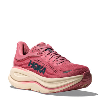 Hoka Womens Bondi 9 Trainer Lingonberry / Cranberry - Parasol Store