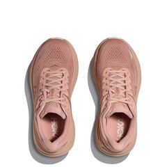Hoka Womens Bondi 9 Trainer Sienna / Rose Gold - Parasol Store