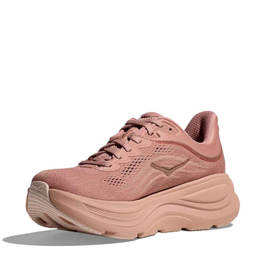 Hoka Womens Bondi 9 Trainer Sienna / Rose Gold - Parasol Store