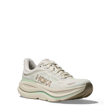 Hoka Womens Bondi 9 Trainer Truffle Salt / Sea Glass - Parasol Store