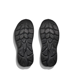 Hoka Womens Clifton 10 Trainer Black / Black - Parasol Store