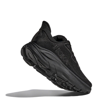 Hoka Womens Clifton 10 Trainer Black / Black - Parasol Store