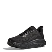 Hoka Womens Clifton 10 Trainer Black / Black - Parasol Store