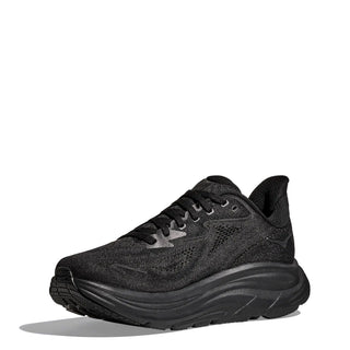 Hoka Womens Clifton 10 Trainer Black / Black - Parasol Store