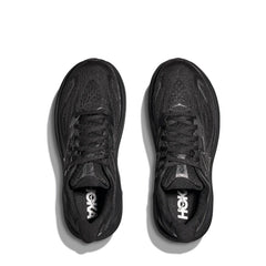 Hoka Womens Clifton 10 Trainer Black / Black - Parasol Store