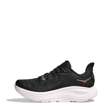 Hoka Womens Clifton 10 Trainer Black / Rose Gold - Parasol Store
