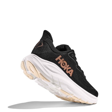 Hoka Womens Clifton 10 Trainer Black / Rose Gold - Parasol Store