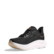 Hoka Womens Clifton 10 Trainer Black / Rose Gold - Parasol Store