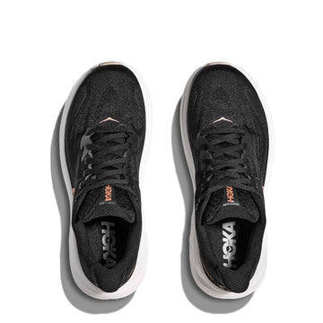 Hoka Womens Clifton 10 Trainer Black / Rose Gold - Parasol Store