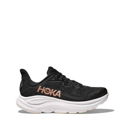 Hoka Womens Clifton 10 Trainer Black / Rose Gold - Parasol Store