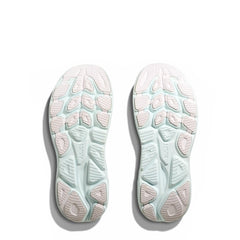 Hoka Womens Clifton 10 Trainer White / Cielo Blue - Parasol Store