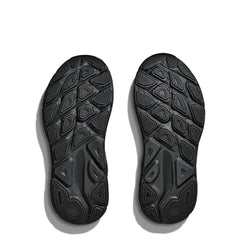Hoka Womens Clifton 9 Trainer Black / Black - Parasol Store