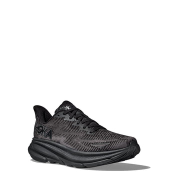 Hoka Womens Clifton 9 Trainer Black / Black - Parasol Store
