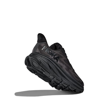 Hoka Womens Clifton 9 Trainer Black / Black - Parasol Store