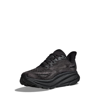 Hoka Womens Clifton 9 Trainer Black / Black - Parasol Store