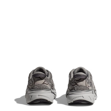 Hoka Womens Elite Terrain System Clifton L Suede TP Trainer Galactic Grey / Satellite Grey - Parasol Store