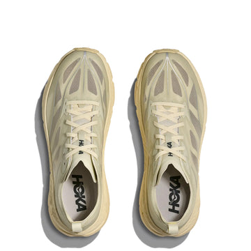 Hoka Womens Mafate Speed 4 Lite Trainer Truffle Salt / Vintage Yellow - Parasol Store