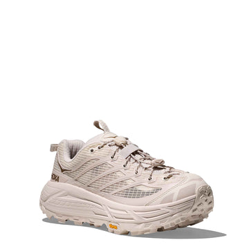 Hoka Womens Mafate Three2 Trainer Grid Rose Cream / Stucco - Parasol Store