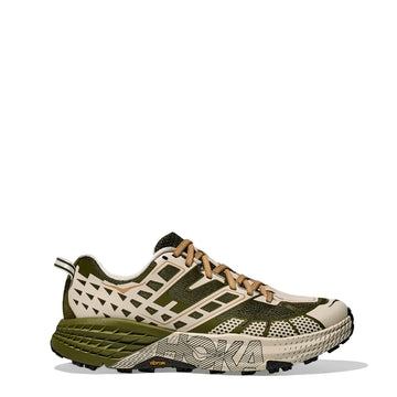 Hoka Womens Speedgoat 2 Trainer Moss Green / Rose Cream - Parasol Store