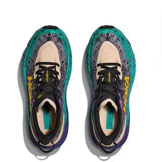 Hoka Womens Speedgoat 6 Trainer Oatmeal / Mountain Iris - Parasol Store