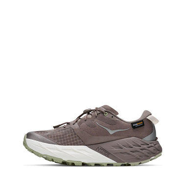 Hoka Womens Speedgoat 7 GTX Trainer Pebble Grey / Alabaster