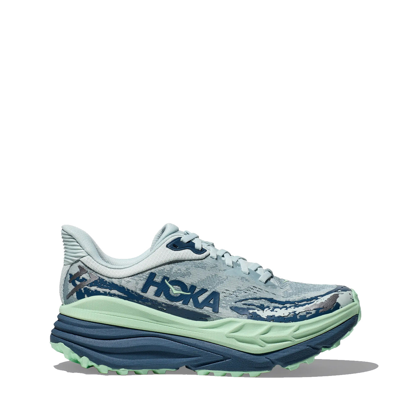 Hoka Womens Stinson 7 Trainer Droplet / Thunder Cloud - Parasol Store