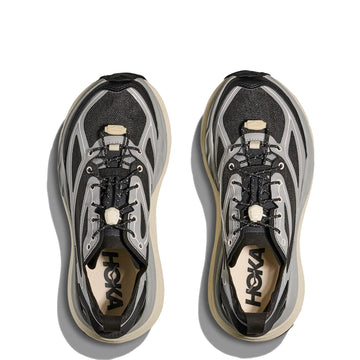 Hoka Womens Stinson One7 Trainer Stellar Grey / Eggshell