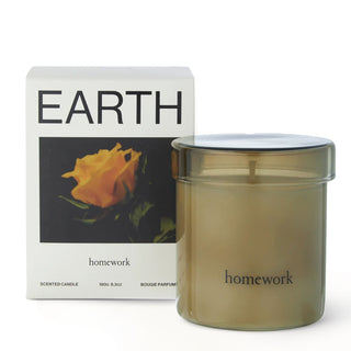 Homework Earth Candle 280g - Parasol Store