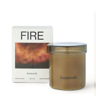 Homework Fire Candle 280g - Parasol Store