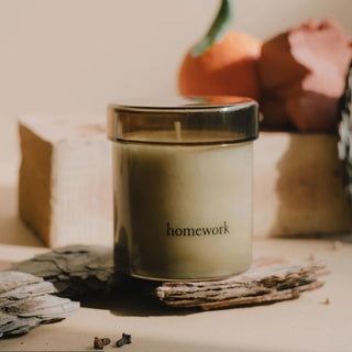 Homework Fire Candle 280g - Parasol Store