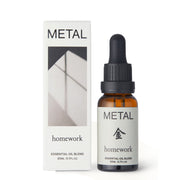 Homework Metal Essential Oil Blend - Parasol Store