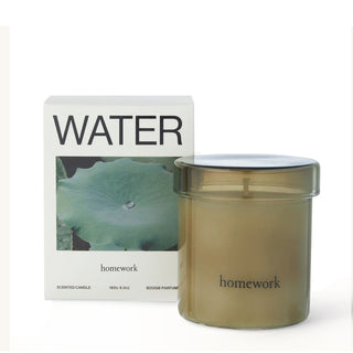 Homework Water Candle 180g - Parasol Store