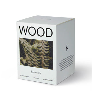 Homework Wood Candle 180g - Parasol Store