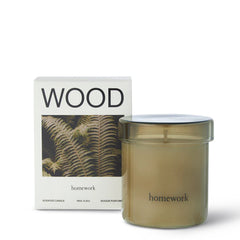 Homework Wood Candle 180g - Parasol Store