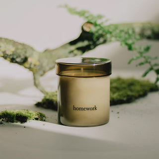 Homework Wood Candle 180g - Parasol Store