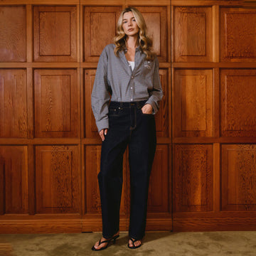 House of Sunny 13 Oz Straight Leg Denim Indigo - Parasol Store