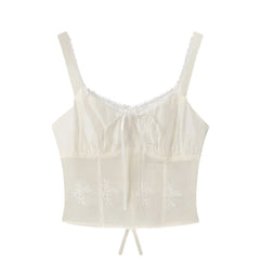 House of Sunny Blossom Top Ivory