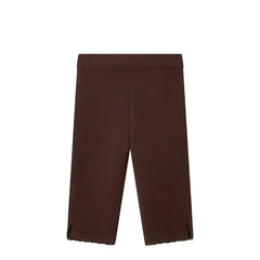 House of Sunny Classic Capri Pants Coffee